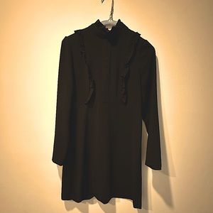 Zara long sleeve black dress or top to wear with leggings.